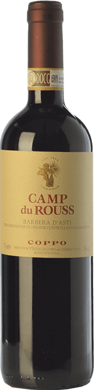 21,95 € | Red wine Coppo Camp du Rouss D.O.C. Barbera d'Asti Piemonte Italy Barbera Bottle 75 cl