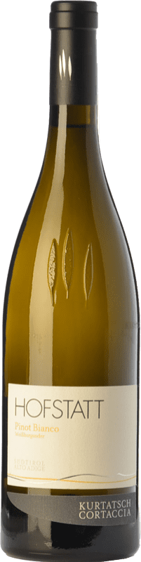21,95 € Free Shipping | White wine Cortaccia Hofstatt Pinot Bianco D.O.C. Alto Adige Trentino-Alto Adige Italy Pinot White Bottle 75 cl