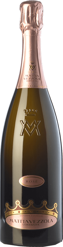 21,95 € 免费送货 | 玫瑰气泡酒 Costaripa Mattia Vezzola Rosé 香槟 D.O.C. Garda