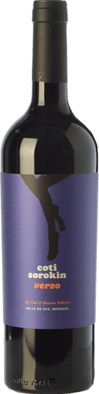 19,95 € Kostenloser Versand | Rotwein Coti Sorokin Verso Blend Alterung I.G. Valle de Uco