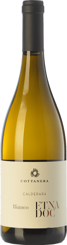 33,95 € Free Shipping | White wine Cottanera Bianco Contrada Calderara D.O.C. Etna Sicily Italy Carricante Bottle 75 cl