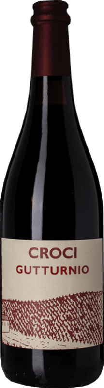 Envoi gratuit | Vin rouge Croci Gutturnio Sur Lie D.O.C. Colli Piacentini Émilie-Romagne Italie Bonarda, Barbera 75 cl