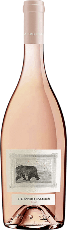 Envio grátis | Vinho rosé Martín Códax Cuatro Pasos Jovem D.O. Bierzo Castela e Leão Espanha Mencía 75 cl