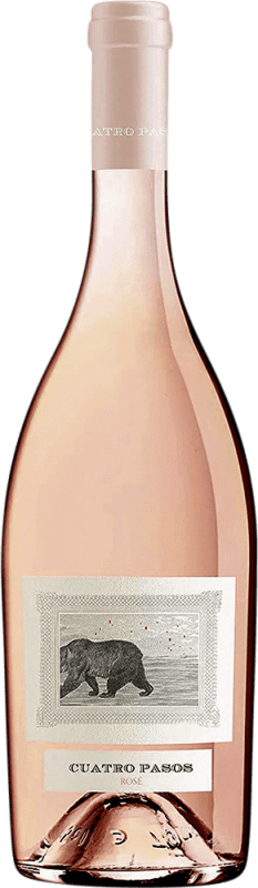 Envoi gratuit | Vin Rosé Martín Códax Cuatro Pasos Jeune D.O. Bierzo Castille et Leon Espagne Mencía 75 cl