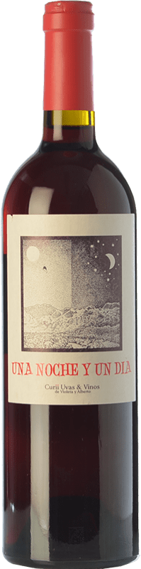 14,95 € Free Shipping | Red wine Curii Una Noche y Un Día Joven D.O. Alicante Valencian Community Spain Grenache Bottle 75 cl