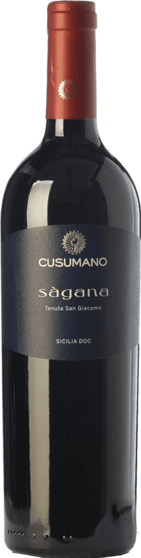 29,95 € | Красное вино Cusumano Sàgana I.G.T. Terre Siciliane Сицилия Италия Nero d'Avola 75 cl