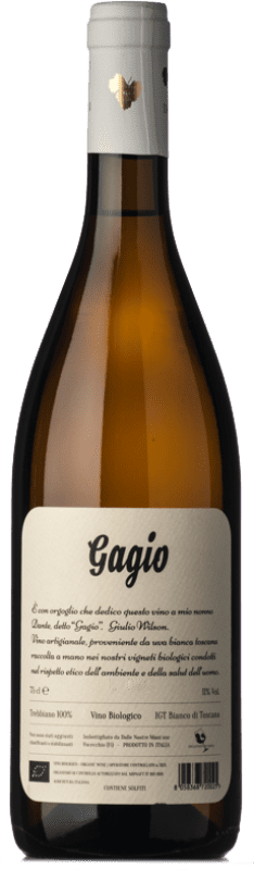 10,95 € Spedizione Gratuita | Vino bianco Dalle Nostre Mani Gagio I.G.T. Toscana