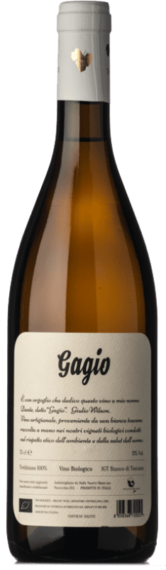 13,95 € Free Shipping | White wine Dalle Nostre Mani Gagio I.G.T. Toscana Tuscany Italy Trebbiano Bottle 75 cl