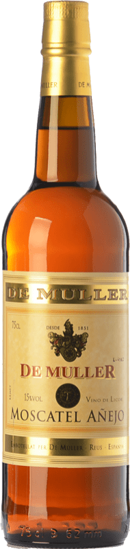 Envoi gratuit | Vin doux De Muller Moscatel Añejo D.O.Ca. Priorat Catalogne Espagne Muscat d'Alexandrie 75 cl