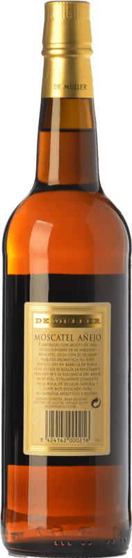 7,95 € Free Shipping | Sweet wine De Muller Moscatel Añejo D.O.Ca. Priorat Catalonia Spain Muscat of Alexandria Bottle 75 cl