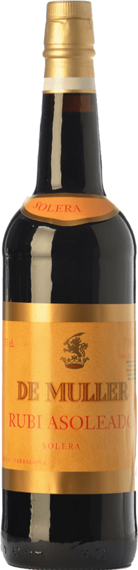 45,95 € | Sweet wine De Muller Ruby Asoleado Solera 1904 D.O.Ca. Priorat Catalonia Spain Grenache, Grenache White, Muscat of Alexandria Bottle 75 cl