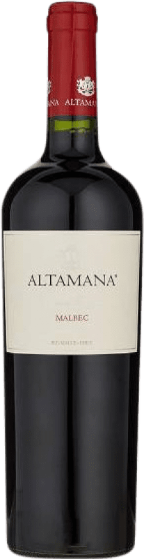 Free Shipping | Red wine Altamana Grand Reserve I.G. Valle del Maule Maule Valley Chile Malbec 75 cl