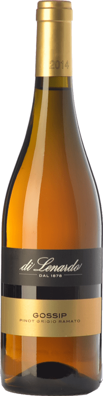 12,95 € Free Shipping | White wine Lenardo Gossip I.G.T. Friuli-Venezia Giulia Friuli-Venezia Giulia Italy Pinot Grey Bottle 75 cl