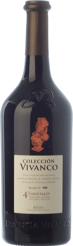 29,95 € | Red wine Vivanco Colección 4 Varietales Aged D.O.Ca. Rioja The Rioja Spain Tempranillo, Grenache, Graciano, Mazuelo 75 cl