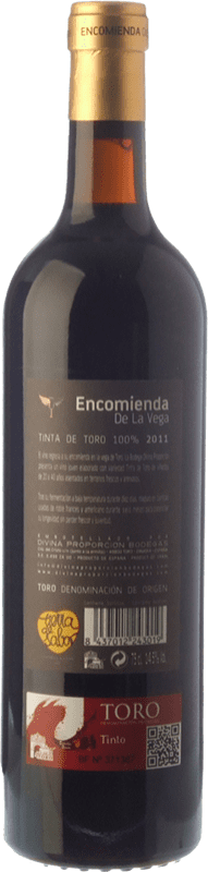 7,95 € | Red wine Divina Proporción Encomienda de la Vega Joven D.O. Toro Castilla y León Spain Tinta de Toro Bottle 75 cl