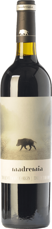 红酒 Divina Proporción Madremía 年轻的 2015 D.O. Toro 卡斯蒂利亚莱昂 西班牙 Tinta de Toro 瓶子 75 cl