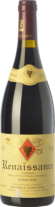 64,95 € | Red wine Auguste Clape Renaissance Aged A.O.C. Cornas Rhône France Syrah 75 cl