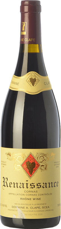 71,95 € | 赤ワイン Auguste Clape Renaissance 高齢者 A.O.C. Cornas ローヌ フランス Syrah 75 cl