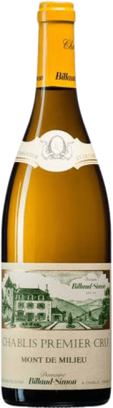 46,95 € | Vino bianco Billaud-Simon Chablis PC Mont de Milieu A.O.C. Bourgogne Borgogna Francia Chardonnay 75 cl
