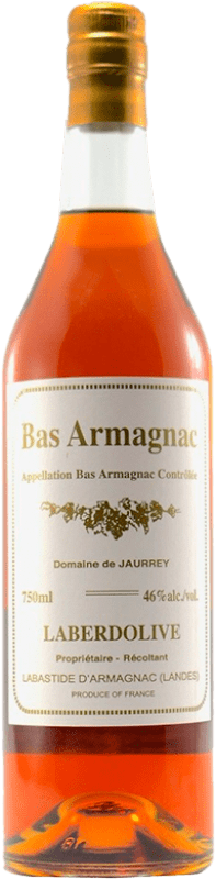 Бесплатная доставка | Арманьяк Domaine de Jaurrey Laberdolive Резерва I.G.P. Bas Armagnac Франция 70 cl