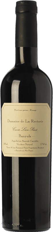 19,95 € Free Shipping | Sweet wine La Rectorie Cuvée Léon Parcé A.O.C. Banyuls Medium Bottle 50 cl