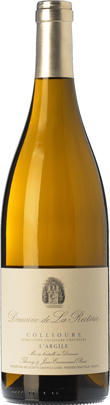 23,95 € Envoi gratuit | Vin blanc La Rectorie L'Argile Crianza A.O.C. Collioure