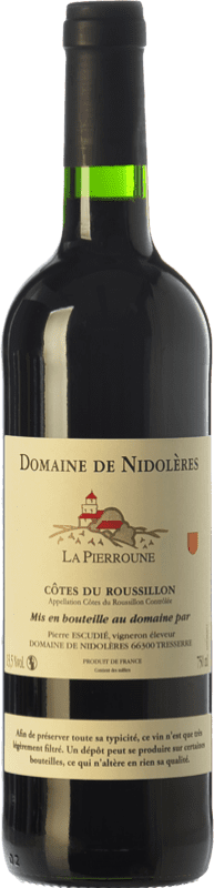 11,95 € | Red wine Nidolères La Pierroune Young A.O.C. Côtes du Roussillon Languedoc-Roussillon France Syrah 75 cl