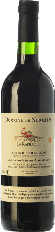 12,95 € | Красное вино Domaine de Nidolères La Raphaëlle Молодой A.O.C. Côtes du Roussillon Лангедок-Руссильон Франция Monastrell 75 cl