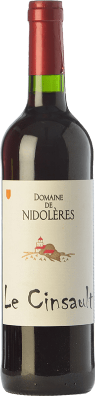 13,95 € | Красное вино Nidolères Молодой I.G.P. Vin de Pays Roussillon Руссильон Франция Cinsault 75 cl