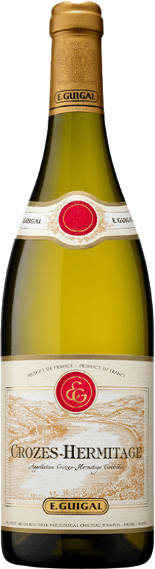 33,95 € | Vin blanc E. Guigal Blanc Crianza A.O.C. Crozes-Hermitage Rhône France Roussanne, Marsanne 75 cl