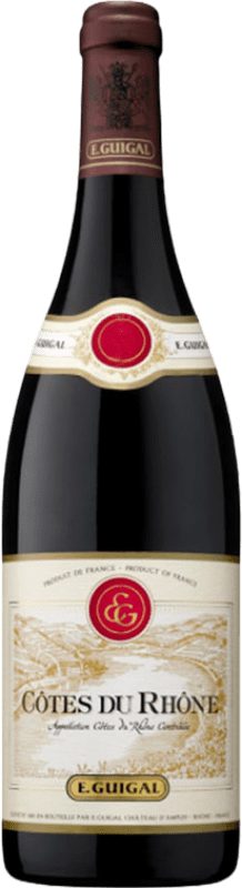 Free Shipping | Red Wine Domaine E. Guigal Crianza — Aged A.O.C. Côtes du Rhône Rhône France Syrah — Shiraz, Garnacha — Grenache, Mourvèdre 75 cl