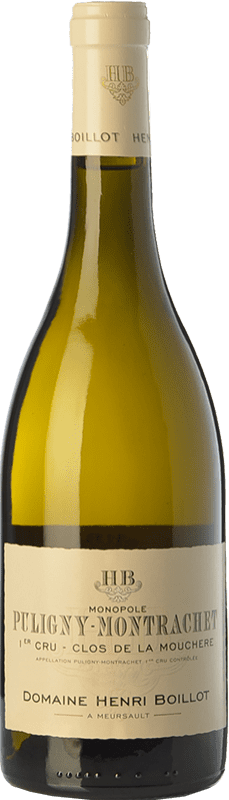 99,95 € 免费送货 | 白酒 Henri Boillot Clos de la Mouchère 岁 A.O.C. Puligny-Montrachet