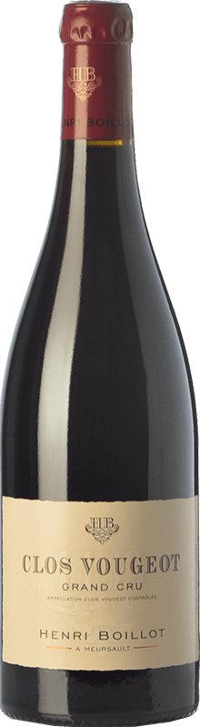 157,95 € | Red wine Domaine Henri Boillot Grand Cru Aged 2009 A.O.C. Clos de Vougeot Burgundy France Pinot Black Bottle 75 cl