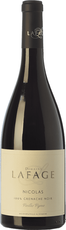 10,95 € Free Shipping | Red wine Domaine Lafage Nicolas Joven I.G.P. Vin de Pays Côtes Catalanes Languedoc-Roussillon France Grenache Bottle 75 cl
