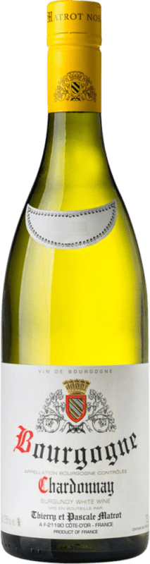 Бесплатная доставка | Белое вино Matrot A.O.C. Bourgogne Бургундия Франция Chardonnay 75 cl