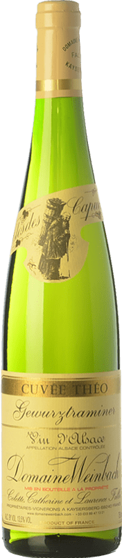 39,95 € | Vinho branco Weinbach Cuvée Théo Crianza A.O.C. Alsace Alsácia França Gewürztraminer 75 cl