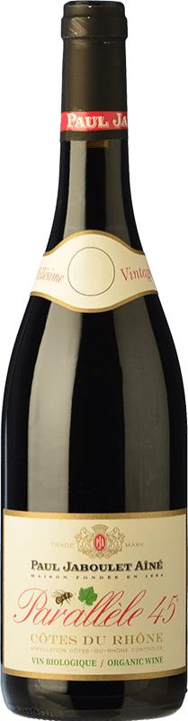 12,95 € Free Shipping | Red wine Jaboulet Aîné Parallèle 45 Rouge Crianza I.G.P. Vin de Pays Rhône Rhône France Syrah, Grenache Bottle 75 cl