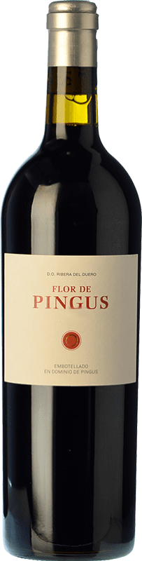 359,95 € 免费送货 | 红酒 Dominio de Pingus Flor de Pingus 岁 D.O. Ribera del Duero 瓶子 Magnum 1,5 L