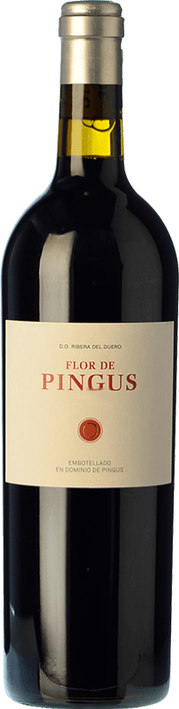 359,95 € Free Shipping | Red wine Dominio de Pingus Flor de Pingus Aged D.O. Ribera del Duero Magnum Bottle 1,5 L