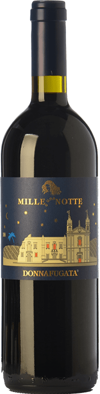 75,95 € Free Shipping | Red wine Donnafugata Mille e Una Notte D.O.C. Contessa Entellina Sicily Italy Nero d'Avola Bottle 75 cl