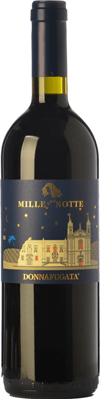 Envoi gratuit | Vin rouge Donnafugata Mille e Una Notte D.O.C. Contessa Entellina Sicile Italie Nero d'Avola Bouteille Magnum 1,5 L