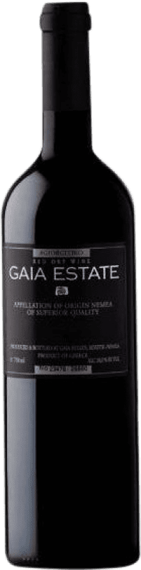 Envoi gratuit | Vin rouge Gaia Nemea Red A.O.P. Neméa Peloponeso Grèce Mavro 75 cl