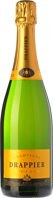 免费送货 | 白起泡酒 Drappier Carte d'Or 香槟 A.O.C. Champagne 香槟酒 法国 Pinot Black, Chardonnay, Pinot Meunier 皇家瓶-Mathusalem 6 L