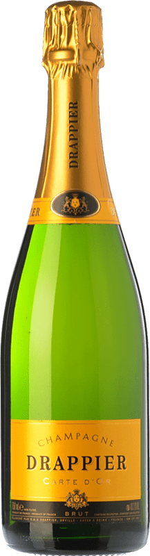 29,95 € Envio grátis | Espumante Branco Drappier Carte d'Or Brut — Bruto A.O.C. Champagne Garrafa Imperial-Matusalém 6 L