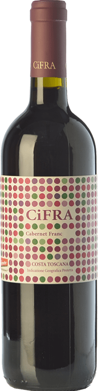 38,95 € Free Shipping | Red wine Duemani Cifra I.G.T. Costa Toscana Tuscany Italy Cabernet Franc Bottle 75 cl
