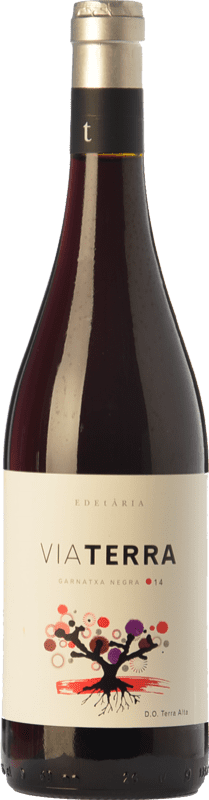 18,95 € Kostenloser Versand | Rotwein Edetària Via Terra Negre Jung D.O. Terra Alta