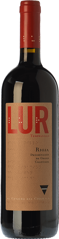 18,95 € | Красное вино Conjuro del Ciego Lur Резерв D.O.Ca. Rioja Ла-Риоха Испания Tempranillo 75 cl