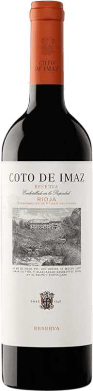 17,95 € 免费送货 | 红酒 Coto de Rioja Coto de Imaz 预订 D.O.Ca. Rioja