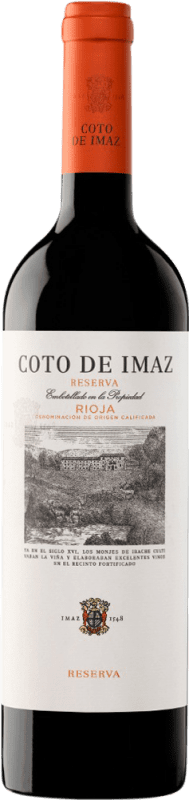 Envoi gratuit | Vin rouge Coto de Rioja Coto de Imaz Réserve D.O.Ca. Rioja La Rioja Espagne Tempranillo 75 cl