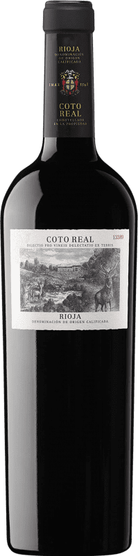 22,95 € | Красное вино Coto de Rioja Coto Real Резерв D.O.Ca. Rioja Ла-Риоха Испания Tempranillo, Grenache, Mazuelo 75 cl